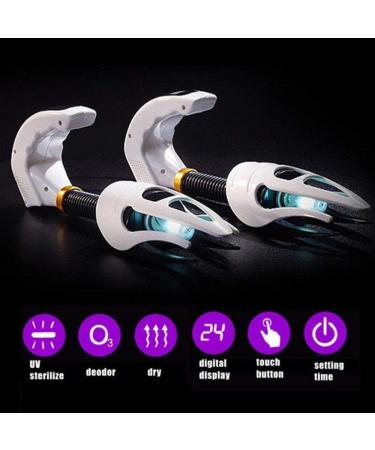 GOODTOP Shoe Sterilizer UV Dryer - 2 Pack Deodorant for Foot & Nail Fungus - Effective Shoe Drying & Sterilization - Buy Online on GoSupps.com