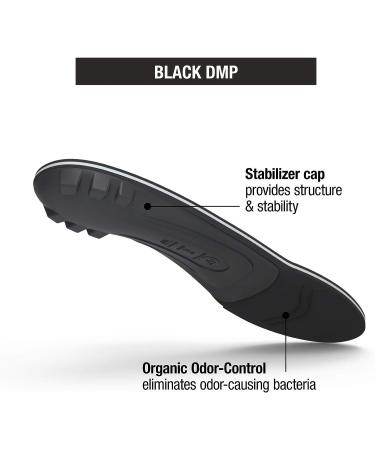 Superfeet BLACK DMP Memory Foam Orthotic Insoles for Sensitive Feet - Small/C - Buy Online on GoSupps.com