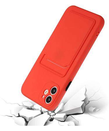 Tivenfezk Nadoli Ultra Thin Silicone Case for Xiaomi Redmi Note 11S | Shockproof Scratch-Resistant Wallet TPU Cover with Credit Card Holder - Buy Online on GoSupps.com