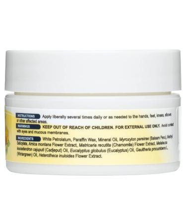 De La Cruz Arnica Salve for Cracked Skin - 0.21 oz (6 g) | Healing Relief - Buy Online on GoSupps.com