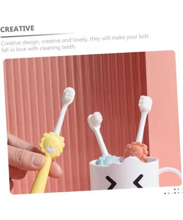 Buy Soesfoufu 3ST Wanmao Children s Toothbrush - Soft Bristle Deep Clean Manual Toothbrush for Kids | Travel & Household Use - Buy Online on GoSupps.com