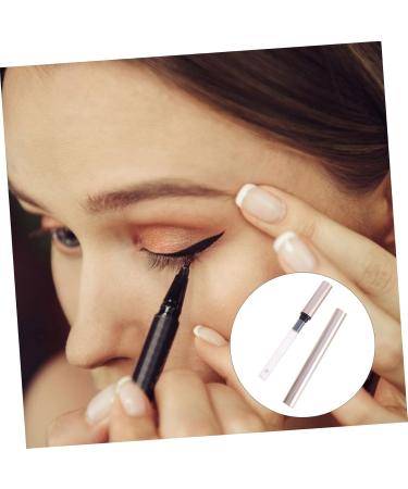 DRESSOOS 5pcs Eyeliner Empty Eyelash Empty Eyeliner Vials Tube Mini Gold Liquid Flash Stick Tube Plastic - Buy Online on GoSupps.com