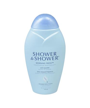 Shower To Shower Absorbent Body Powder  Morning Fresh  8 Ounce Morning Fresh 8 Ounce (Pack of 1)