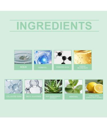 Wimnqie Stain remover toothpaste 100g gum cleaner household toothpaste for office travel outdoor hotel home bathroom shower - Buy Online on GoSupps.com