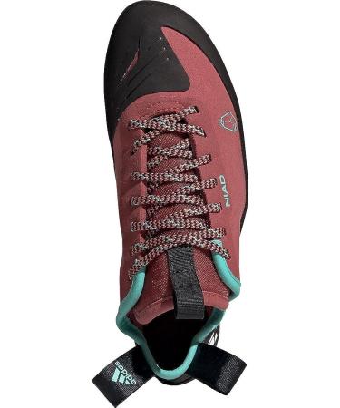 Five Ten NIAD Lace Climbing Shoes Women's 10.5 - Core Black/Crew Red/Acid Mint - Buy Online on GoSupps.com
