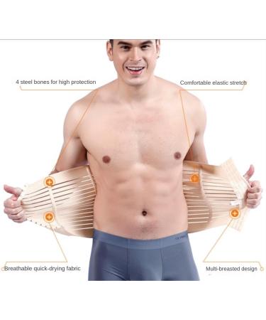 Back Support Back Brace Lumbar Support Slimming Body Shaper Body Shaper Adjustable Plus Running Waist Support Belt Back Support Belt(Beige 3X-Large) XXX-Large Beige - Buy Online on GoSupps.com