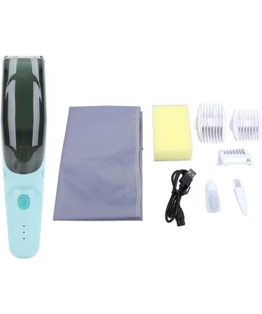 Kids Hair Trimmer Cordless Baby Hair Cutting Kit Rechargeable Portable Hair Suction Multifunctional for Home (Green) - Buy Online on GoSupps.com