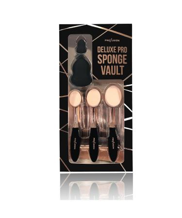 Profusion Cosmetics Deluxe Pro 5 Piece Beauty Sponge Vault Set - Shop Internationally for Premium Makeup Tools - Buy Online on GoSupps.com