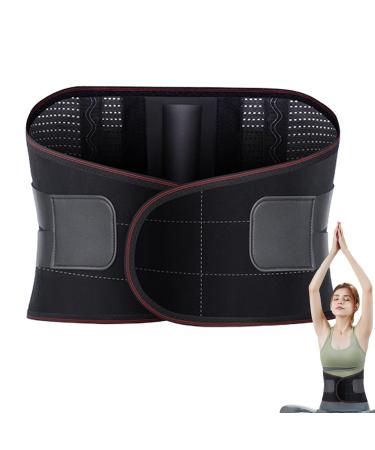 Lumbar Support Belt - Back Support Brace Lumbar Belt | Adjustable Waist Protector Belt Lightweight Lower Back Support Brace for Lumbar Stability Xl