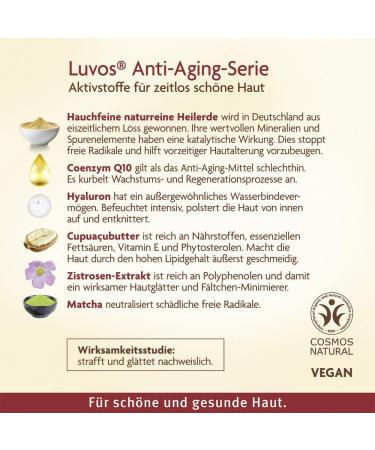 Luvo's Healing Earth Anti-Age Night Cream 50ml - Rejuvenate & Hydrate Your Skin - International Shipping Available - Buy Online on GoSupps.com