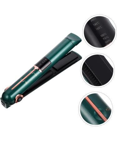 OHPHCALL 3pcs Curling Iron Mini Hair Straightener Travel Curling Wand Hair Curler Abs Green 21X4X3.5CMx3pcs Greenx3pcs - Buy Online on GoSupps.com