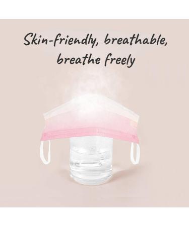 Fashion rainbow gradient color mask-color cute personality disposable rainbow gradient 9.5*17.5cm - Buy Online on GoSupps.com