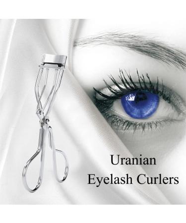 Uranian Silver Partial Lash Curler - Mini Eyelash Curlers for Women & Girls | Shop Now - Buy Online on GoSupps.com
