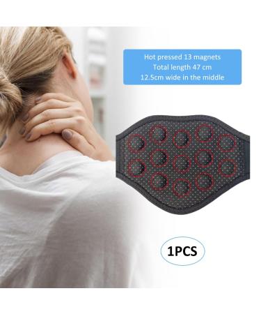 Buy Heated Neck Warmer with Magnetic Therapy | Summer & Winter Neck Support | Neck Pain Relief & Thermal Insulation - 13 Magnets - Buy Online on GoSupps.com