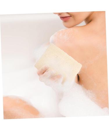 Loofah Back Brush Head - Exfoliating Bath Scrubber & Towel for Body Cleaning - Travel-Friendly Loofah for Effective Bathing - Buy Online on GoSupps.com
