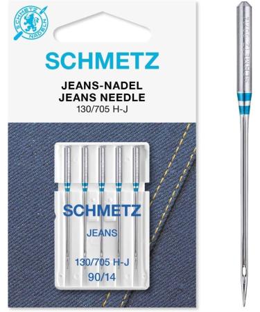 Schmetz Jeans Denim Sewing Machine Needles 90/14 - Pack of 25 - Buy Online on GoSupps.com