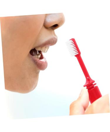 FRCOLOR 2-Pack Travel Toothbrush & Tooth Grinder - Kids' Collapsible Camping Toothbrush with Outdoor Hanging Hooks - Buy Online on GoSupps.com
