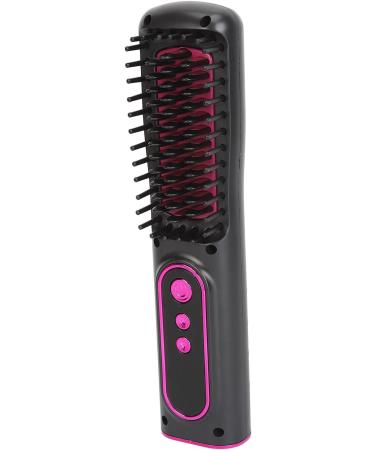 Rechargeable Cordless Hair Straightener Brush | HURRISE Fast Heating Frizz Control Comb - Ergonomic Design for Effortless Straightening - Buy Online on GoSupps.com