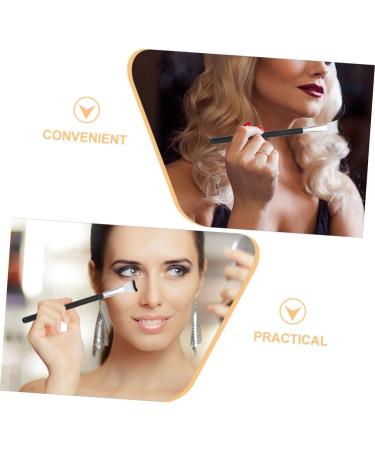 FRCOLOR Fish Tail Brush Highlighter Blush Brush Simple Shaped Makeup Brush Nose Contour Brushes Makeup Tool Blush Makeup Brush Brushes for Nose Makeup Loose Powder Brush Nose Makeup Brush 18.50X1.00X1.00CM Black - Buy Online on GoSupps.com