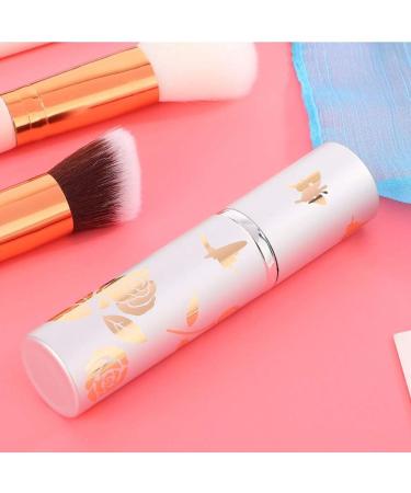 10ml Aluminum Perfume Spray Bottle Flower Pattern Atomizer for Perfume Toner Serum (Silver) - Buy Online on GoSupps.com