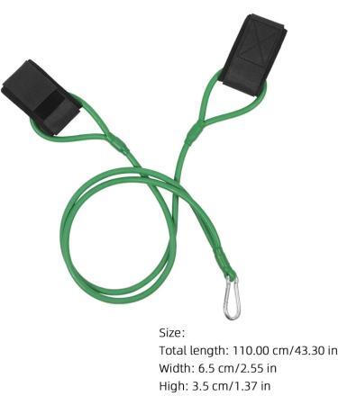 Toddmomy Baseball Softball Resistance Training Bands - Arm Strength Pitching & Conditioning Equipment with Anchor Strap & Door Mount for Effective Throwing Training - Green - Buy Online on GoSupps.com