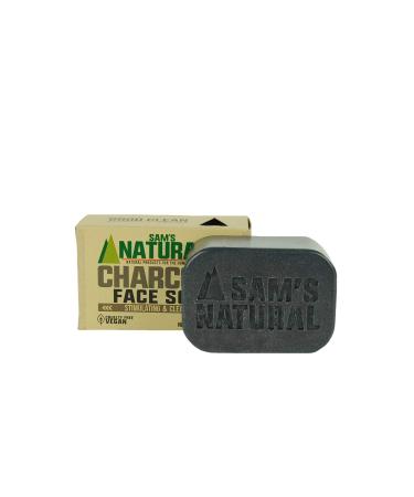 Sam's Natural Charcoal Face Soap - Natural - Vegan and Cruelty Free - America's Favorite