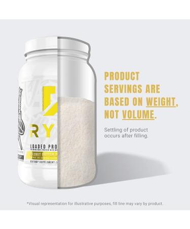 Ryse Core Series Loaded Protein | Chocolate Peanut Butter Cup | 25g Whey Protein | Prebiotic Fiber & MCTs | Low Carb & Sugar | 27 Servings - Buy Online on GoSupps.com