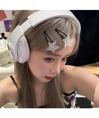 Limtula Star Hair Clip for Women Hot Girl -Slip Side Clip Hairpin Sweet Pentagrams Hair Barrettes Women Headdress - Buy Online on GoSupps.com