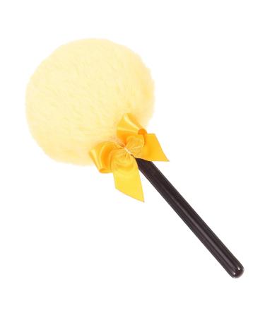 SOESFOUFU Makeup Blenders puff body brush lollipop shape makeup puff fragrance dusting makeup cleaner kids tools after-bath powders puff super soft long hair child big puff take a bath