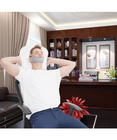 2024 Chin Strap for CPAP Users - Comfortable Anti-Snoring Solution for Men & Women | Gray CPAP Chin Strap to Keep Mouth Closed While Sleeping - Buy Online on GoSupps.com