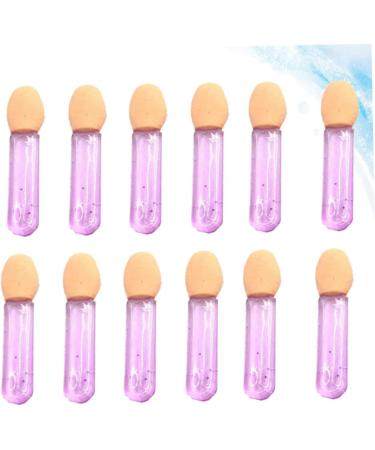 FRCOLOR 200 Pcs Eye Makeup Disposable Eyeshadow Sponge Brush Eyeshadow Nail Brush Tool Oval Miss 3.6X1.2 cmx2pcs Violetx2pcs - Buy Online on GoSupps.com