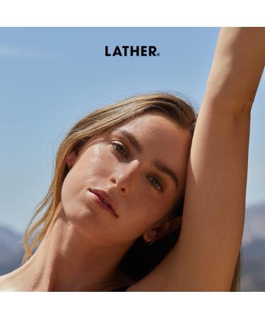 LATHER AHA + BHA Exfoliating Serum - Salicylic Acid & Lactic Acid for Oily Acne-Prone Skin - Oil-Free Facial Treatment - 1 Fl Oz - Buy Online on GoSupps.com