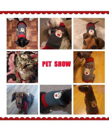 Abrrlo Christmas Dog Sweater | Cozy Winter Knitting Pet Fashion | Perfect Holiday Gift for XXL Dogs - Buy Online on GoSupps.com