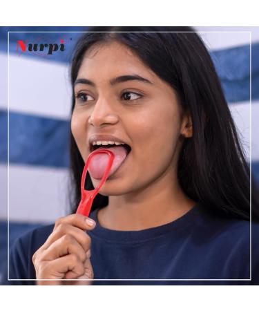 Premium Plastic Tongue Cleaner | Fight Bad Breath | Oral Health Tool for Adults & Kids | Travel Friendly | 2-Pack - Buy Online on GoSupps.com