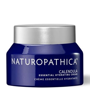 Naturopathica Calendula Essential Hydrating Cream - Soothing Daily Facial Moisturizer for Dry and Sensitive Skin - Vegan  Made in USA (1.7 oz)