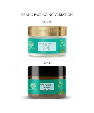 Forest Essentials Light Hydrating Facial Gel Pure Rosewater|Soothes & Renews Hydration|Unisex Face Gel|50 g - Buy Online on GoSupps.com