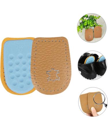 FRCOLOR 4 Pairs Heel Pads & Shoe Insoles - Heel Support for Pain Relief | Anti-Wear Inserts for Men & Women - Assorted Colors - Buy Online on GoSupps.com