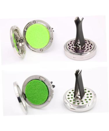 PartyKindom Car Decoration Perfume Locket - Backseat Anti-Kick Essential Oil Diffuser Clip | Aromatherapy Air Freshener for Cars - Buy Online on GoSupps.com