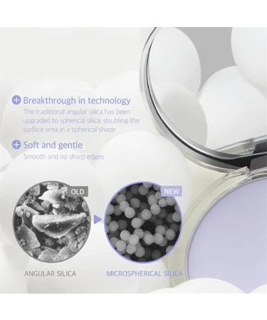 Lavender Matte Powder Waterproof Pressed Lavender Powder Oil Control Breathable Lighting Setting Powder Long Life - Buy Online on GoSupps.com