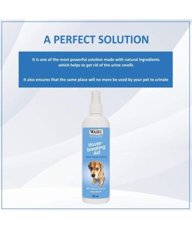 Wahl Canada House-Breaking Aid eliminate scents and help prevent the area from being soiled Dog Spray Dog Training Dog Care 400ml - Model 58397 - Buy Online on GoSupps.com