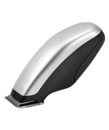 Facial Hair Trimmer for Beard Fast Trimming Electric Hair Clipper with Automatic Grinding Function 3 Trimming Combs for Variable Cutting Length Replaceable Battery Silver