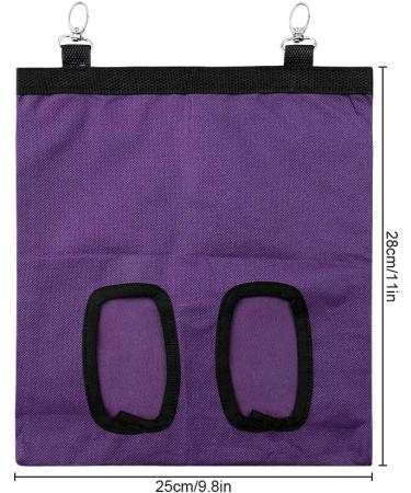 Jagowa Rabbit Hay Feeder Bag Hanging Hay Rack Guinea Pig Hay Feeder Storage Dispenser Small Animal Feeder Storage Feeding Tool Supply (Green Purple) - Buy Online on GoSupps.com