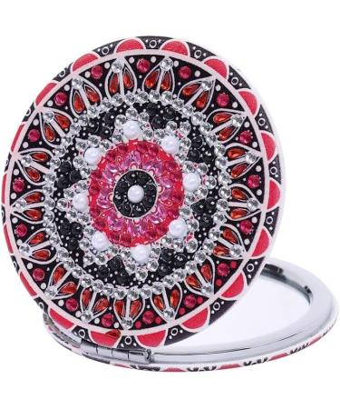 MINIDAHL Mirror Glass Portable Magnifying Folding Mirror for Women - Buy Online on GoSupps.com