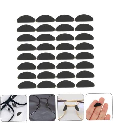Healeeved 72 Pairs Self-Adhesive Silicone Glasses Nose Pads - Glow in the Dark Pads for Comfort | Durable Nasal Strips for Sunglasses - Black 1.9x0.1cm - Buy Online on GoSupps.com