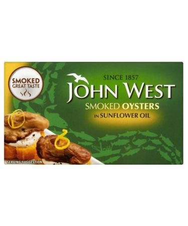 John West hu tres fum es dans l'huile de tournesol (85g) - Paquet de 6