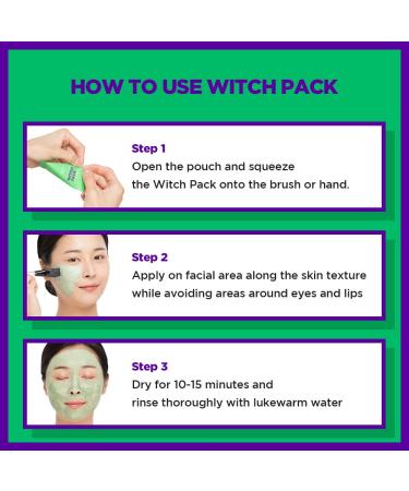 SKIN1004 Witch Pack (1box - 8ea) | Green Tea Mud Pack for Calming and Purifying Pore Care - Buy Online on GoSupps.com