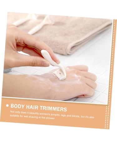 FRCOLOR 15 STK Electric Bikini Trimmer for Women - Stainless Steel Body Razor Set | 5 Manual & 5 Electric Blades | Perfect for Hair Removal - Buy Online on GoSupps.com