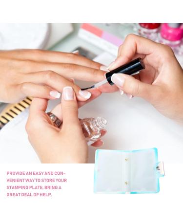 Minkissy Nail Art Card Holder & Stamping Plate Organizer - Ideal for Nail Art Enthusiasts - Buy Online on GoSupps.com