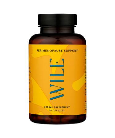 Wile Perimenopause Supplement for Women Multi Symptom Menopause Support Ashwagandha Capsules with Black Cohosh for Hot Flashes Night Sweats PMS Mood & Support with Hormone Balance for Women