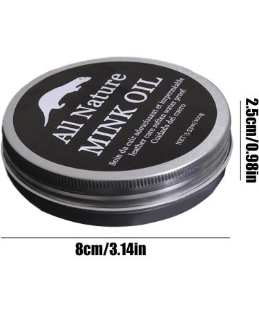  Krujecnt Leather Conditioner and Cleaner Mink Oil Cream for Jackets Boots and Bags | Restores shine prevents cracking and yellowing | Gentle all-purpose balm for - Buy Online on GoSupps.com